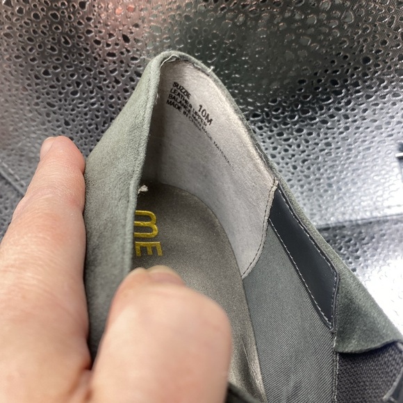 NWOT Me Too size 10m leather suede platform heel - Picture 5 of 9